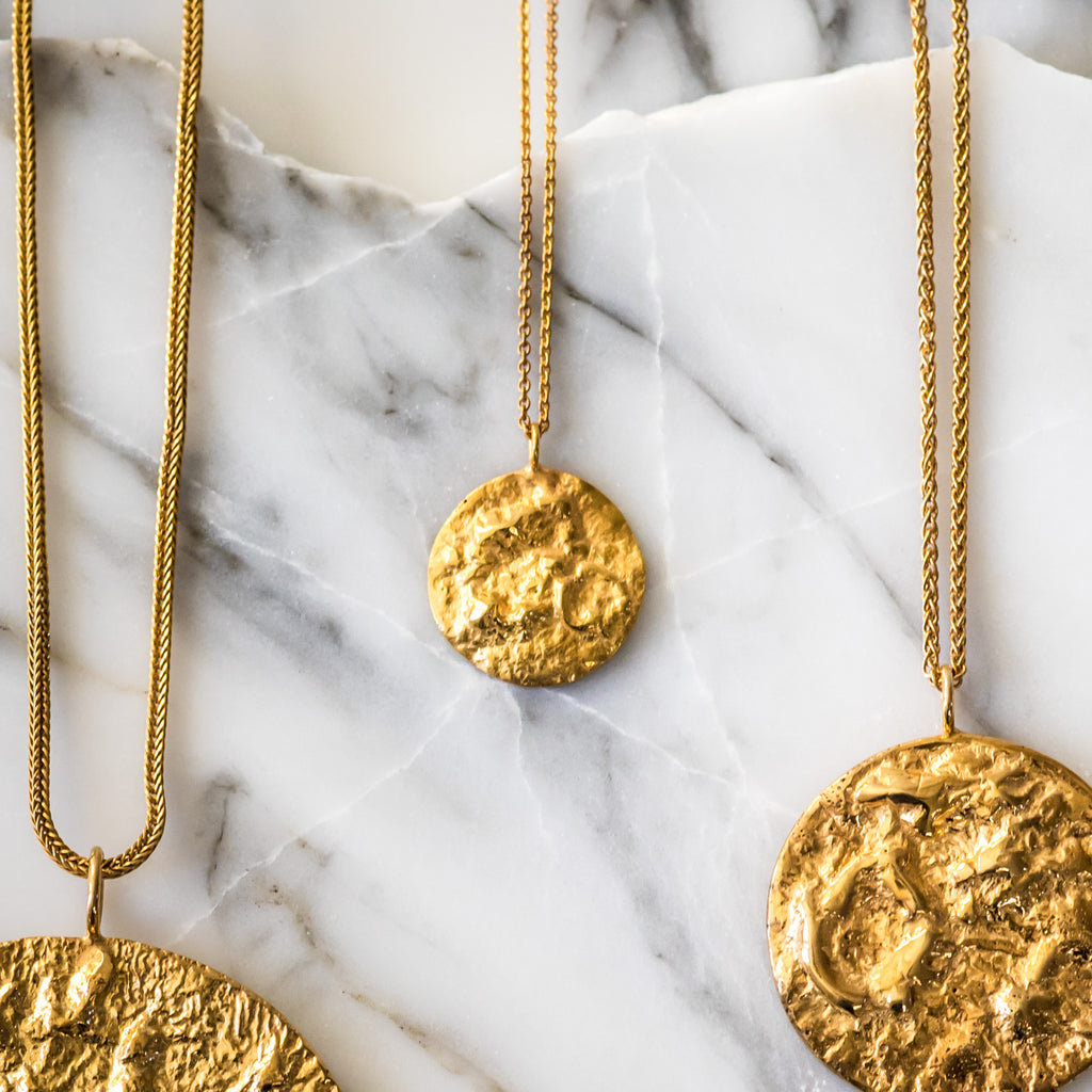 The Baby Moon Pendant 18ct Fairtrade Gold