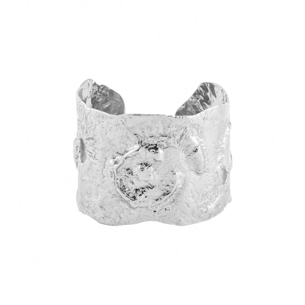 Statement sterling silver cuff