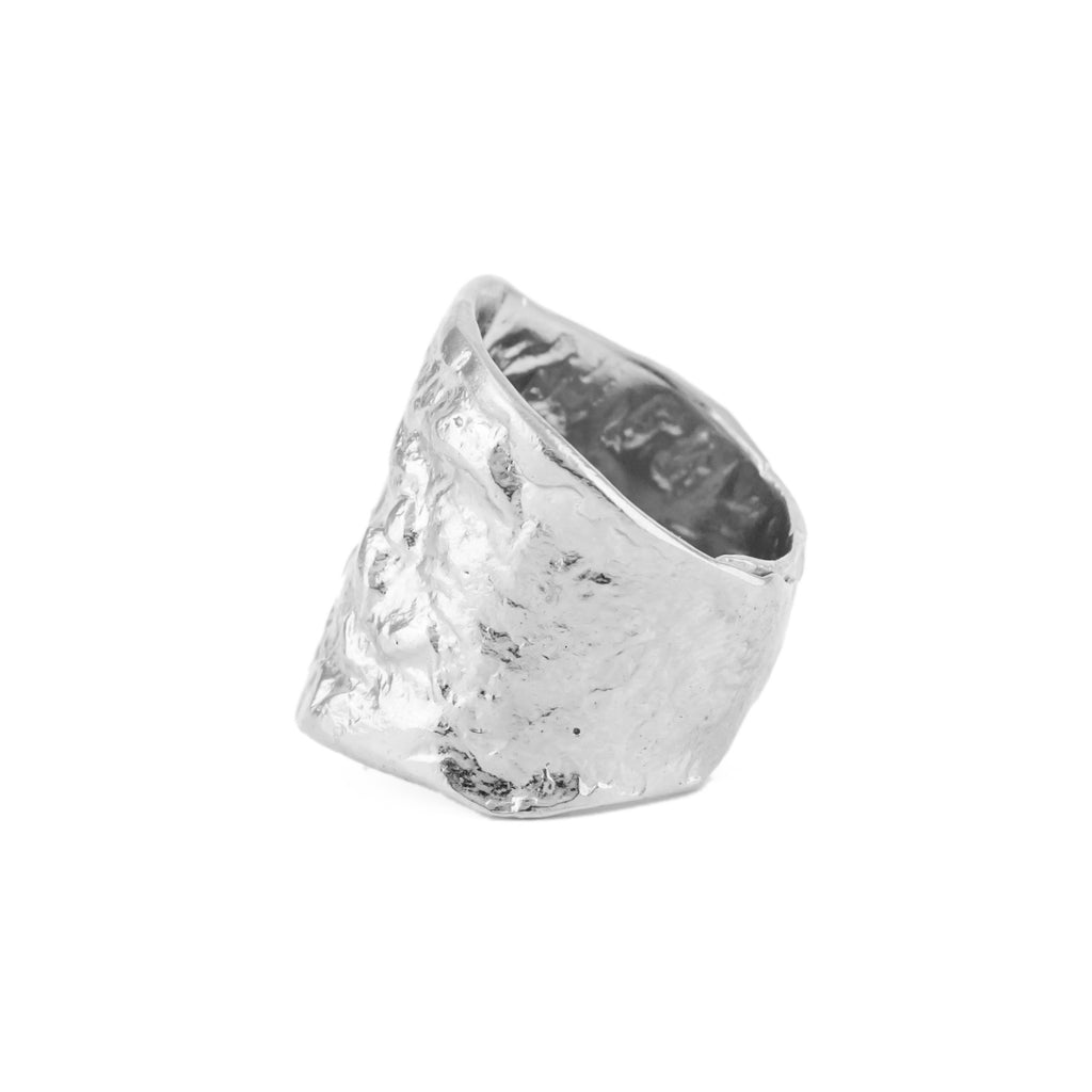 Chunky sterling silver ring